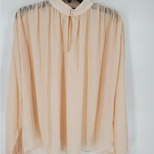 Chic Cream Blouse for Women